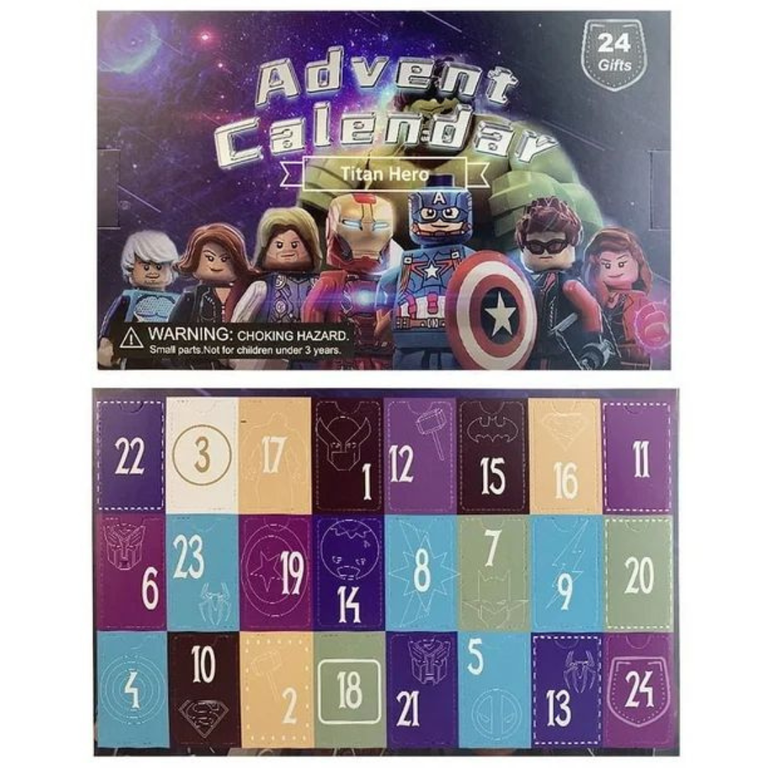 Heroverse™ Calendario Adviento - Figuras Lego